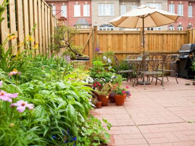 Garden landscaping in Chorley Wood